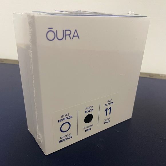 Oura Ring Gen 3 Heritage Black - Size 11 - Picture 1 of 3